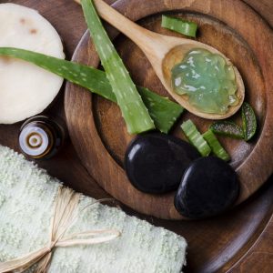 Aloe-Vera-Massage